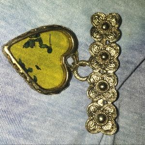 Heart Brooch